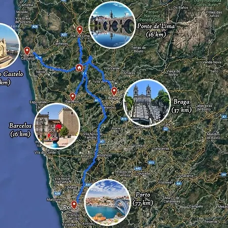 Casa Malheiro 135 Hébergement de vacances Freixo (Norte)